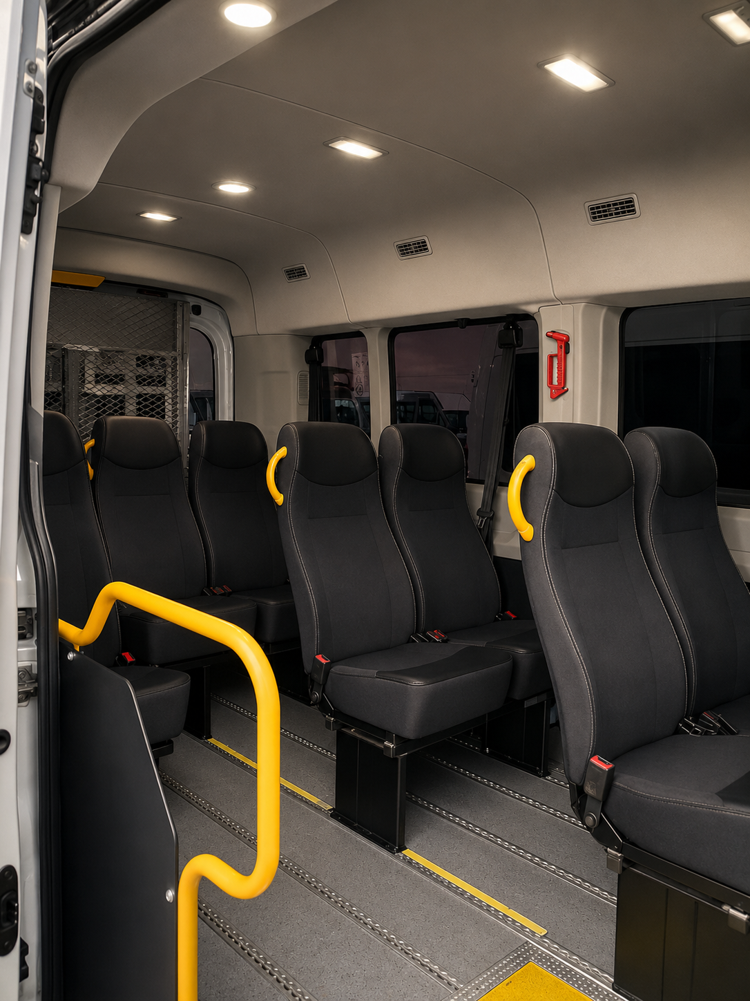 Shuttle Bus LuxuryBus interni
